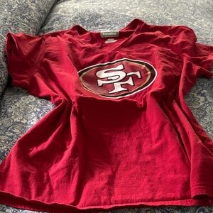 Fanatics Women’s Red San Francisco 49er Logo Tee Women’s XXL